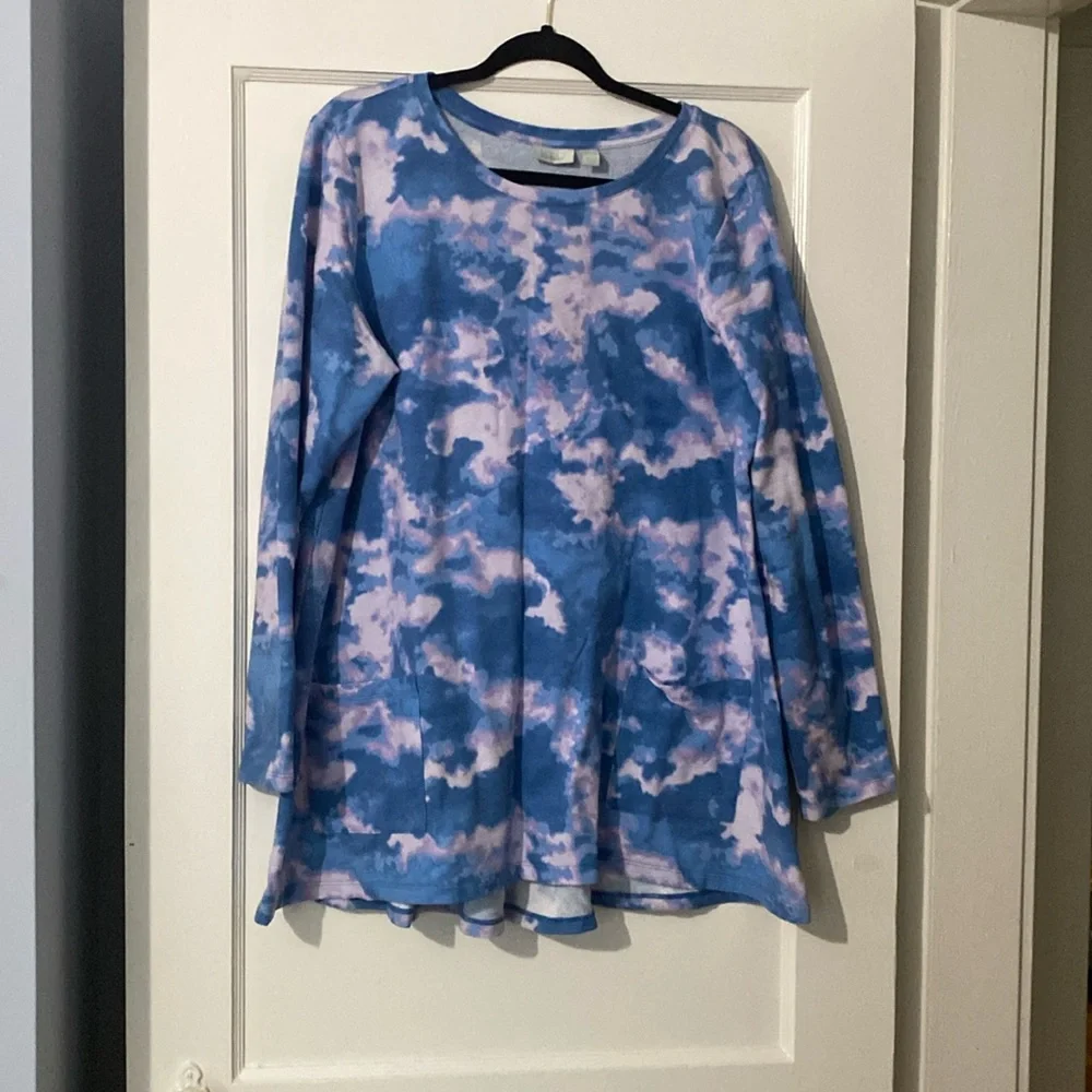 Logo Lounge XL blue purple top - Picture 1 of 7